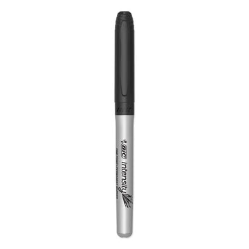 BIC® Intensity Fine Tip Permanent Marker Value Pack, Fine Bullet Tip, Black, 24-pack freeshipping - TVN Wholesale